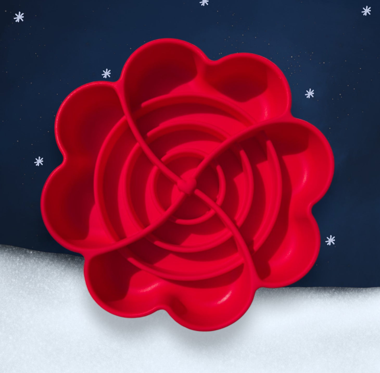 Red Wave Slow Feeder image 3