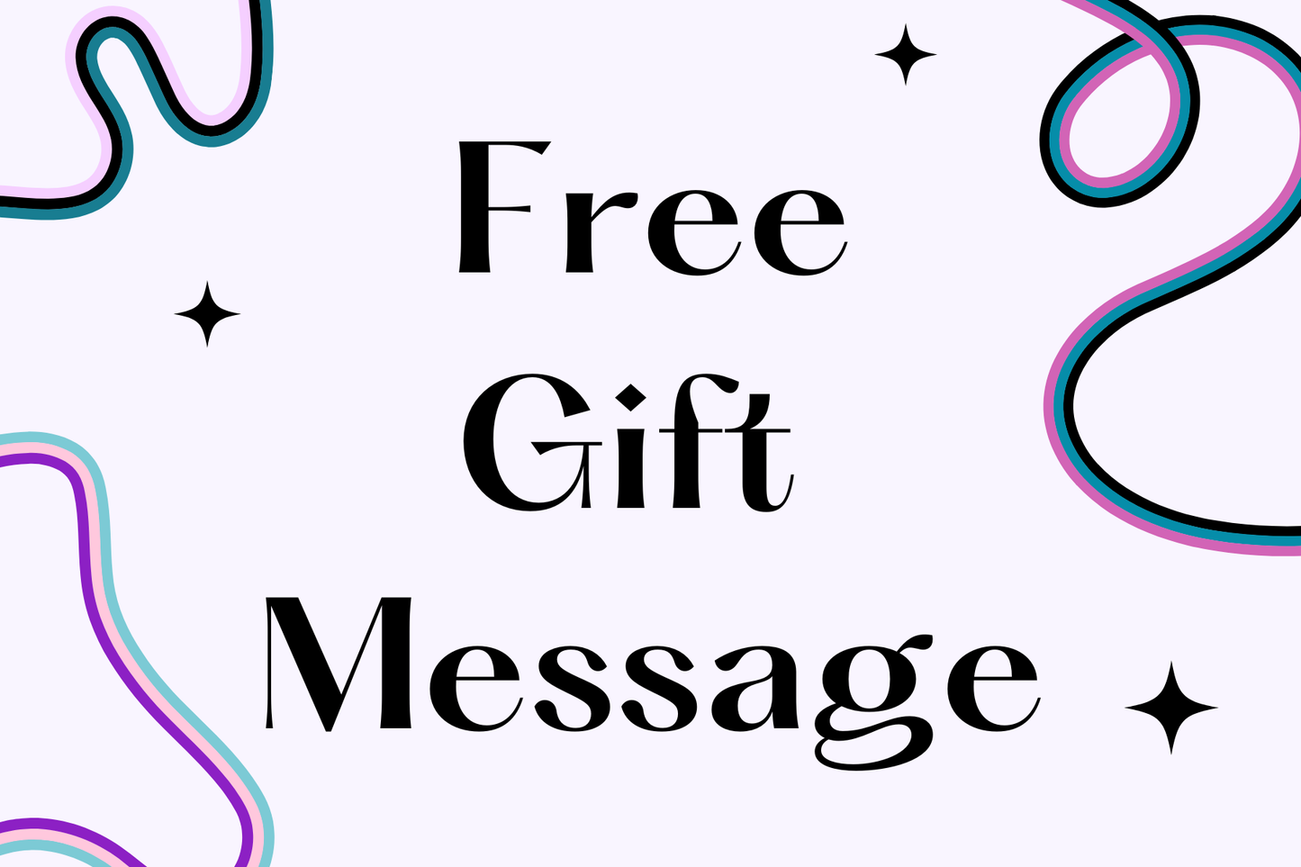 Complimentary Gift Message