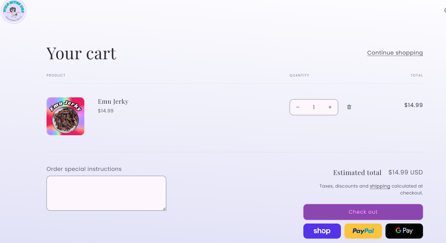 Complimentary Gift Message